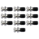 10ks CAT40 45° 0,740" Upevňovací knoflík vytahovacího šroubu Pasuje na Mazak Fadal CNC Silver