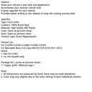 2011-2014 Mercedes-Benz W218 CLS ClS350/500/550 Front Grill Grille