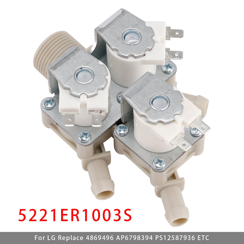 5221ER1003S Washing Machine Cold Water Inlet Valve For LG 4869496 AP6798394