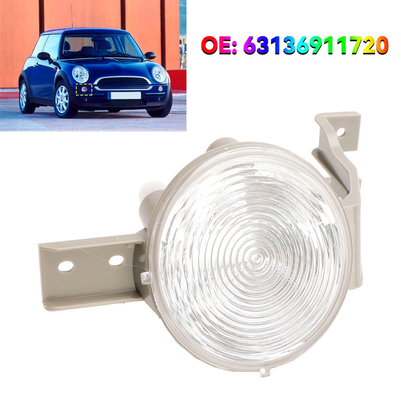 Fremre høyre Blinklys Blinker Klar Lens 63136911720 for Mini Cooper