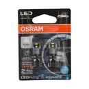 2x pro OSRAM 2980CW autožárovky W5W 12V1,5W W2.  1x9,5d