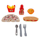 Pizza Ei Torte Hot Dog Pommes Spielen Lebensmittel Küche Set Kinder Spielzeug Set Für Kind
