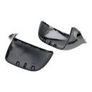 2015-2019 VW T6 Transporter Caravelle Multivan Wysoki połysk Czarne zewnętrzne osłony lusterek na drzwi Lewy + Prawy