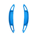 Steering wheel shift paddles for Renault Arkana 2021-24, aluminum blue