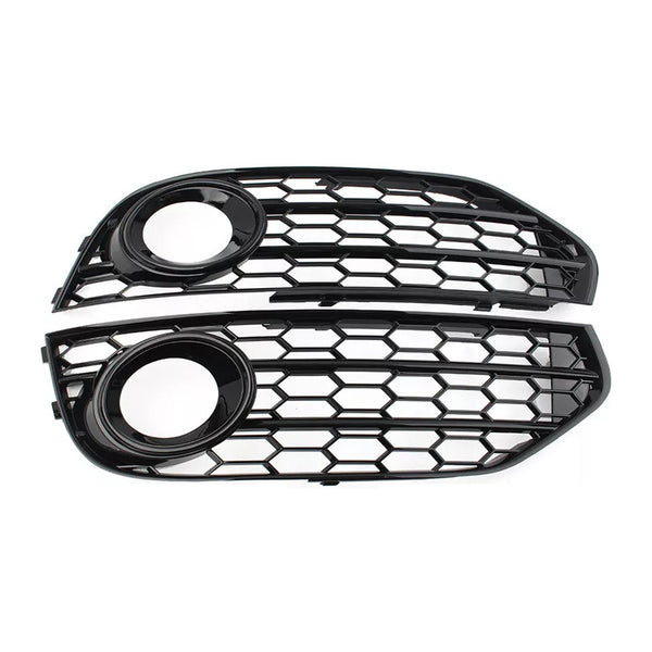 2010–2015 Audi A4 Allroad B8 Base Front Base Honeycomb nevoeiro Cooler Grille Tampa preta