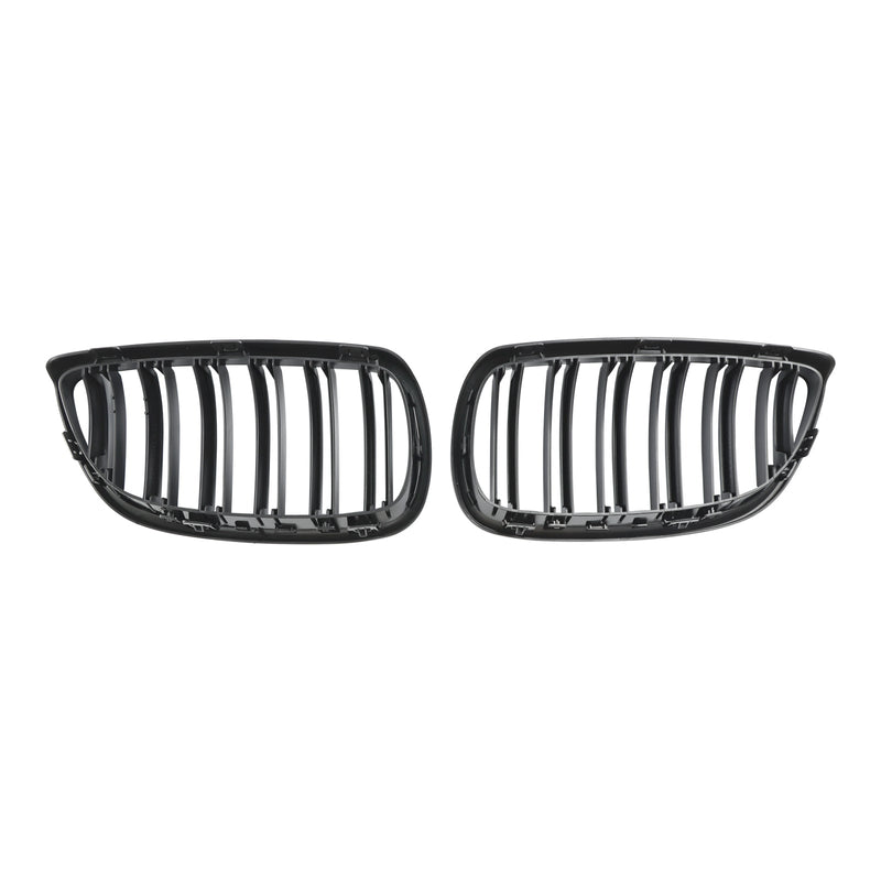 Glänzend Schwarz Front Niere Grill Grille Fit BMW E92 E93 328i 335i 2006-2010 2DR