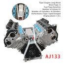 Motor Jaguar XF 5.0L (2010-2015), número de pieza AJ133, número de pieza LR079068, número de pieza LR039821, potencia: 508 HP