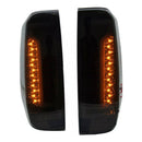 2005–2012 Nissan Navara D40 Frontier Bagerste LED baglys Lampepar Røg