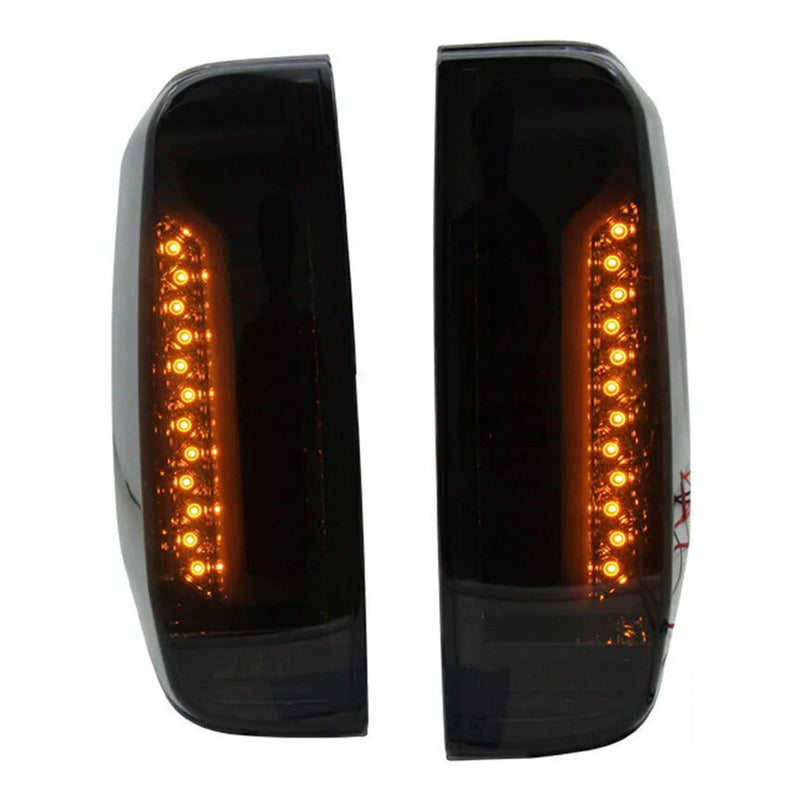 2005–2012 Nissan Navara D40 Frontier Bagerste LED baglys Lampepar Røg