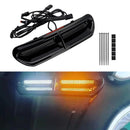Iluminação de ventilação de entrada de ar da carenagem frontal LED para Touring Street Glide 2014-2024