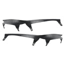 L+R Paar obere Scheinwerfer-Abdeckleisten-Set für BMW 3 E46 COUPE CABRIO LCI