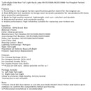 2018–2023 Peugeot Partner links + rechts Seite Rücklicht Rückleuchte 9819235880 9820554880