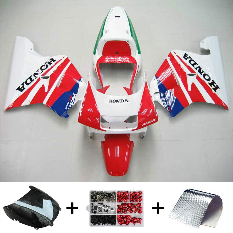 Kit de vendas de injeção Honda NSR250 PGM-3 1990-1993 plástico corporal