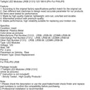 Rücklicht-LED-Module LR5B 21312 12V 3W 6-2Pin für PHILIPS