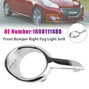 Front Bumper Right Fog Light Grille 1608111480 for Peugeot 208 2012-2015