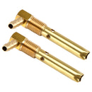 2x 1/4"" ID Schlauch Kraftstofftank Entlüftung 1/4""-18NPTF Gewinde Für kleine und große Tanks