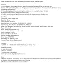 2004–2006 BMW X3 3.0i (E83) L6 3.0L Sport Utility Hintere Antriebswelle Propellerwelle Montage 26103402134