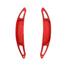 Steering wheel shift paddles for Renault Arkana 2021-24, aluminum red