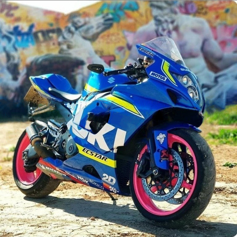 2005-2006 Suzuki GSXR1000 K5 Ruiskutusliipaisinsarja Muovinen ABS korirakenne