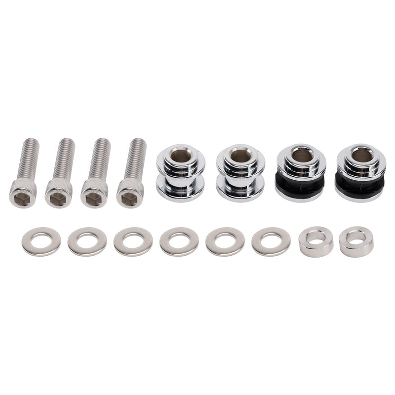 2022–2025 Softail Low Rider ST FXLR ST abnehmbarer Doppel-Tour-Pack-Montageträger, Chrom