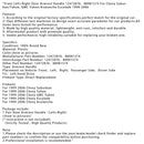 Front venstre + høyre dørarmlenshåndtak for Chevy Suburban Tahoe Avalanche 99-2006