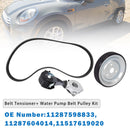 2013-2016 dla Mini Cooper Paceman L4 1.6L benzyna ze wspornikiem, napinaczem paska i zestawem koła pasowego pompy wodnej 11287598833