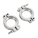 4-delt TiAL MV-S 38mm wastegate V-bånd klemmesett med skruer, muttere og tetninger