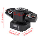 Moving Head Light Roterende Laser Beam Strobe Fjernbetjening DMX Stage Light
