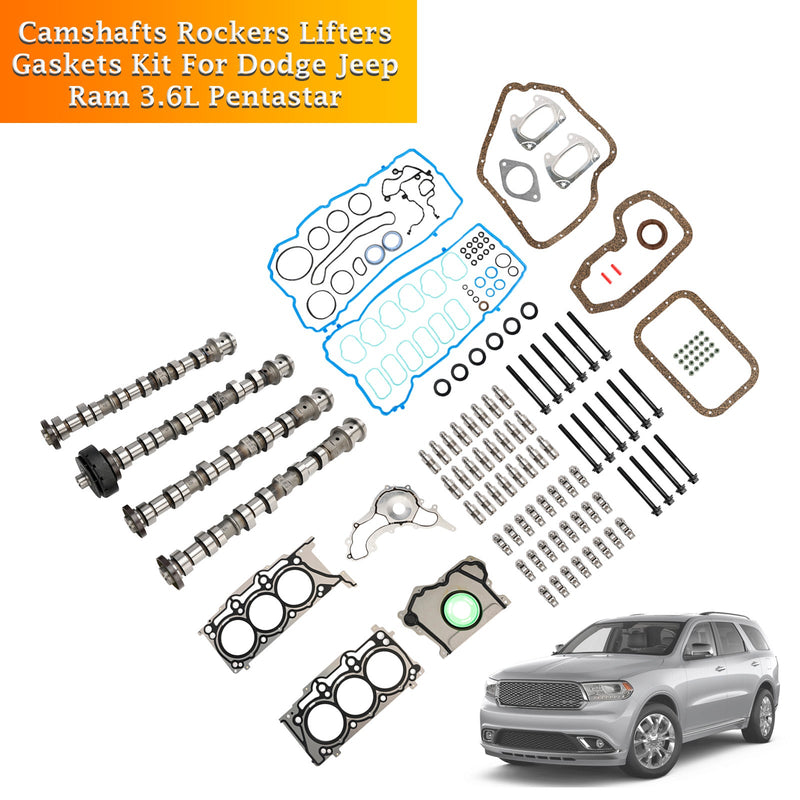 Kit de juntas de elevador de balancín de árbol de levas para Dodge Jeep Ram 3.6L Pentastar 5184296AH