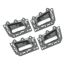 4 Stück Türgriffe innen, verchromt, vorne und hinten, für Jeep Grand Cherokee 2005-2011