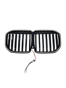 Frontstoßstangengrill mit LED-Beleuchtung, schwarz, einzeilig, passend für BMW X7 G07 (2023–2026)