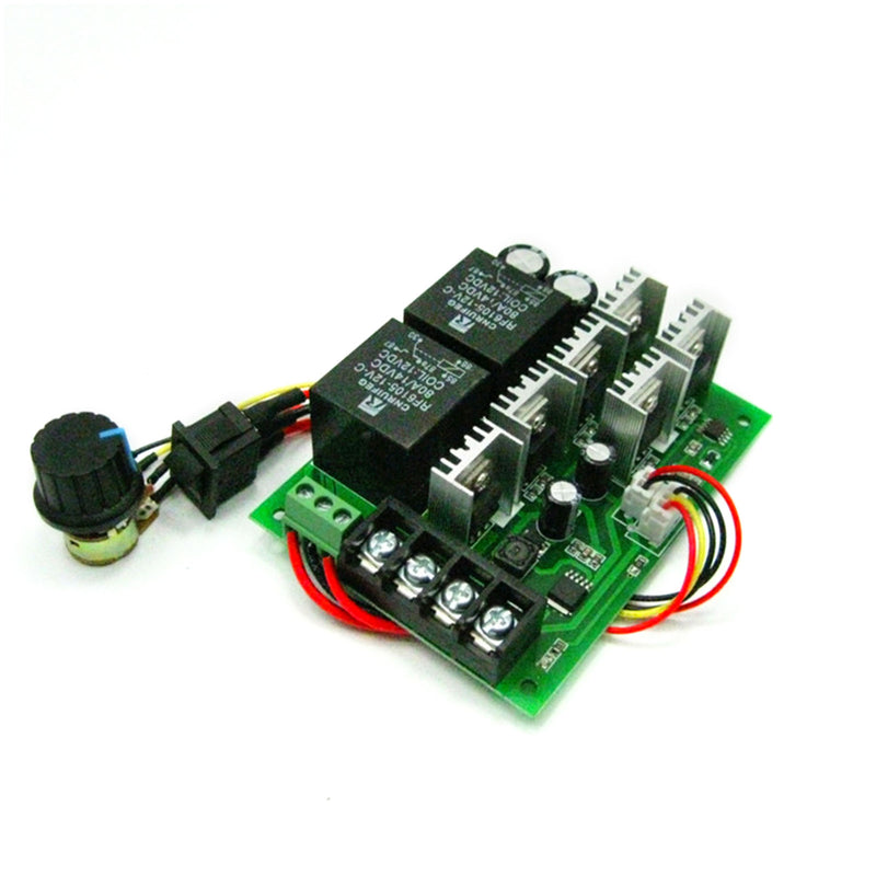 10-55V 40A 2000W reversibel DC-motorhastighetsregulator PWM spänningsregulator