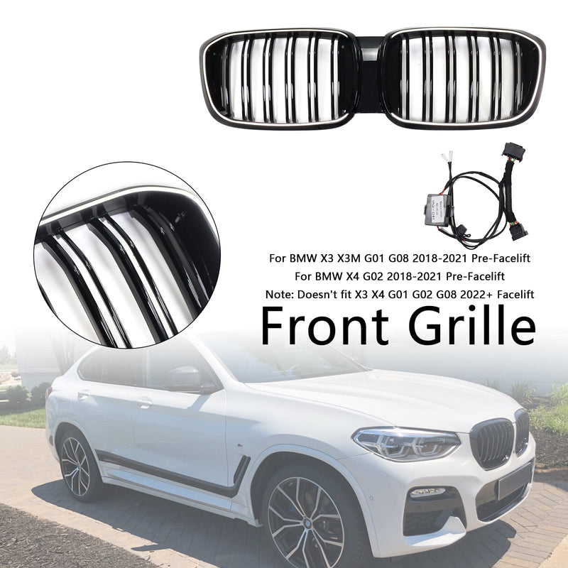 2018–2021 BMW X3 X3M G01 G08 Vor-Facelift Nierengitter Kühlergrill vorne 51138469959 51138469959