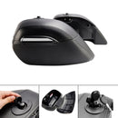 2015-2023 Kawasaki Vulcan S 650 VN/EN650 PU Bolsa lateral Bolsa de sillín Equipaje Negro