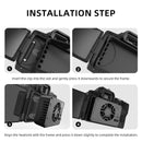 Halbleiter-Kamera-Kühler SLR-Kühlerlüfter für Sony Canon R5/R6/R7/Fuji Xt4