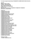 Pelz Center Console Armlehne Panel 51169235453 Für BMW 328i 335i 320i 2012-2016