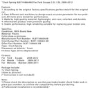 Klockfjäder 8L8T14A664AB För Ford Escape 2.5L 3.0L 2008-2012