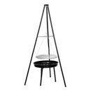 Stativ Feuerstelle Den Außenbereich Runder Grill Garten Terrasse Großer Grill