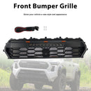 Black Front Bumper Grille Grill Für Toyota Tacoma 2024+ With Led & Light Bar
