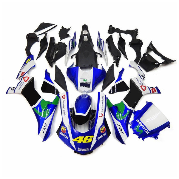 2020-2024 Yamaha YZF-R1 injeksjonskinnesett kroppsplast ABS