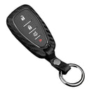 Autoschlüsselhülle aus Leder und Silikon mit Schnalle für Chevrolet