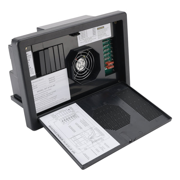 WF-8735-AD Wohnmobil-Konverter-Ladegerät 30 Ampere Stromverteiler mit automatischer Wohnmobilerkennung