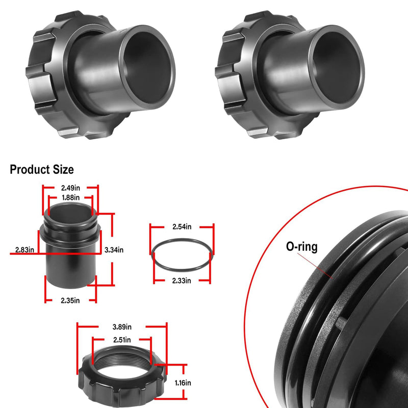 Suodatin-sanitaarinen pakkaus, varaosat patruunoille Swer Clear Poon -suodattimet
