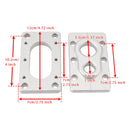 2-Pack aluminiumshylsebrakett for Holley Terminator x Max Firewall