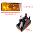 Dvojice mlhových světel s lampami pro Chevy Tahoe Sierra 2007–2015 Žlutá čočka