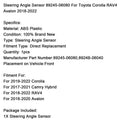 2018-2020 Avalon Lenkwinkelsensor 89245-06080