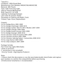 Paar Nebelscheinwerfer für Dodge Chrysler Caliber Jeep Compass 4805857AA