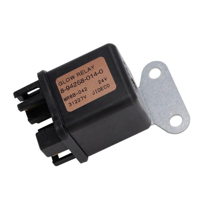 8-94258-014-0 24VDC MR8B-042 Relé de precalentamiento de 4 pines para Hitachi ZX110 Isuzu 6HK1