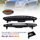2010–2015 Audi Q7 Sportversion Frontstoßstange mit 12 LED-Blinkern und Nebelscheinwerfern