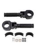 Universella fotstöd framtill, lämpliga för motorcyklar med 1,25-tums styrförare